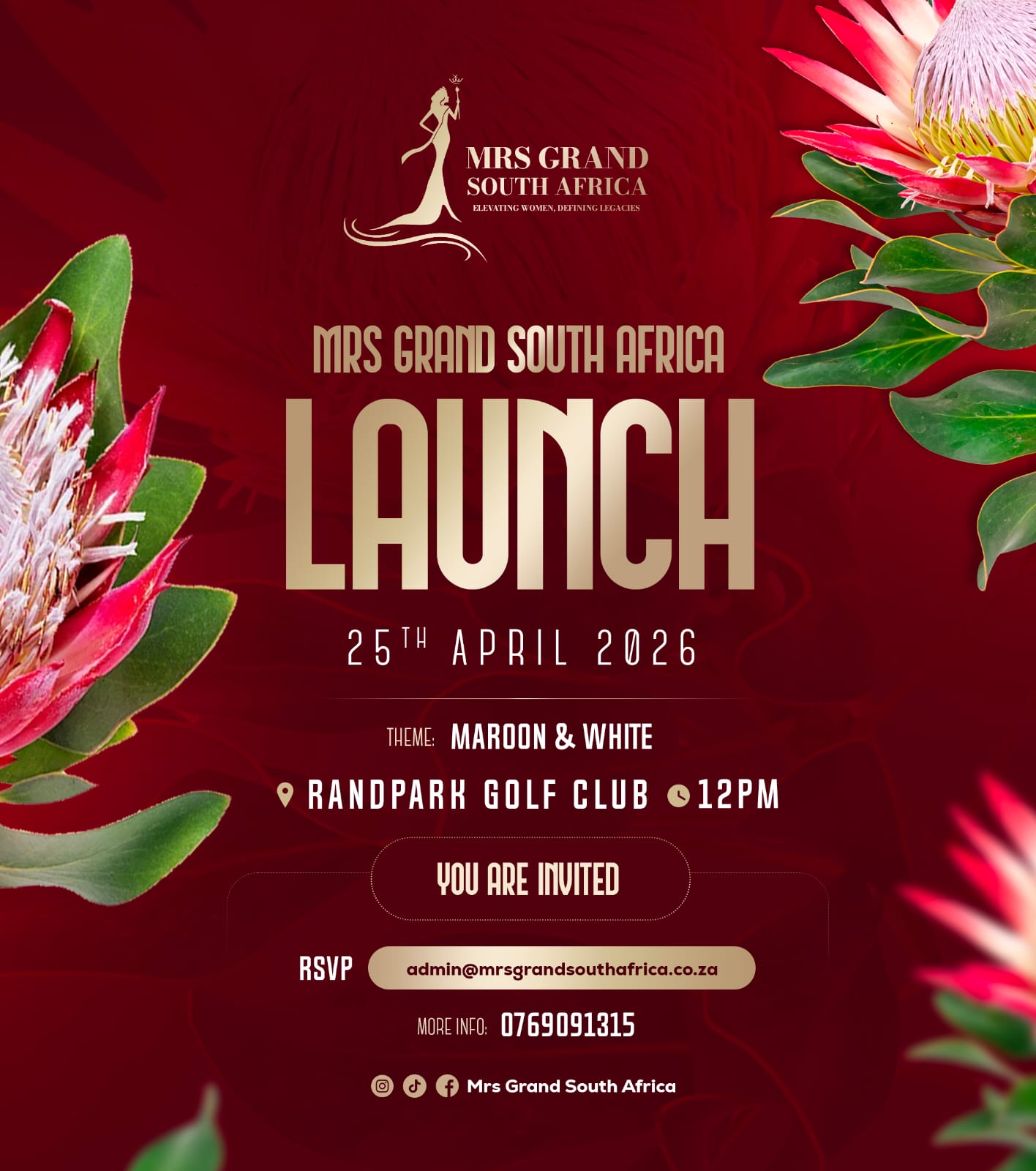 Launch Invitation